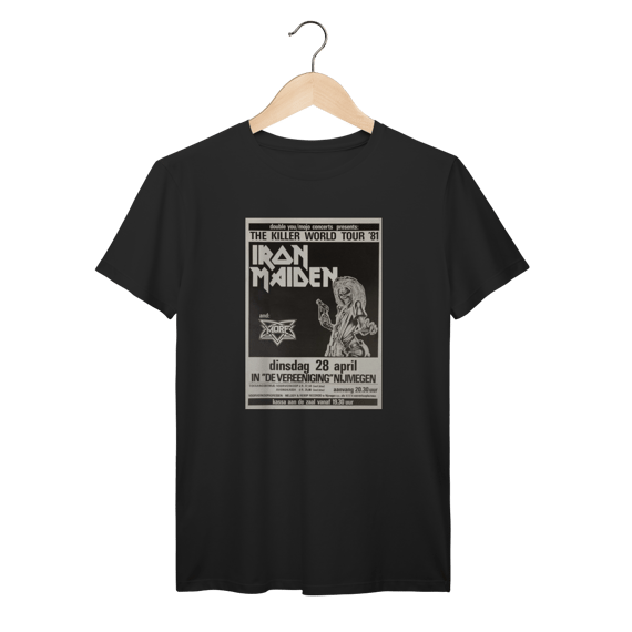 Camiseta Iron Maiden