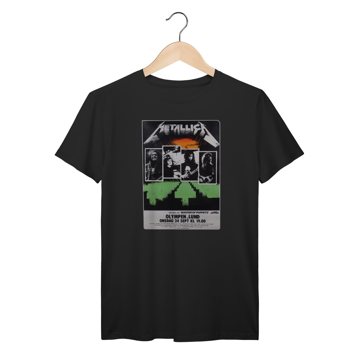 Nome do produto: Camiseta Metallica