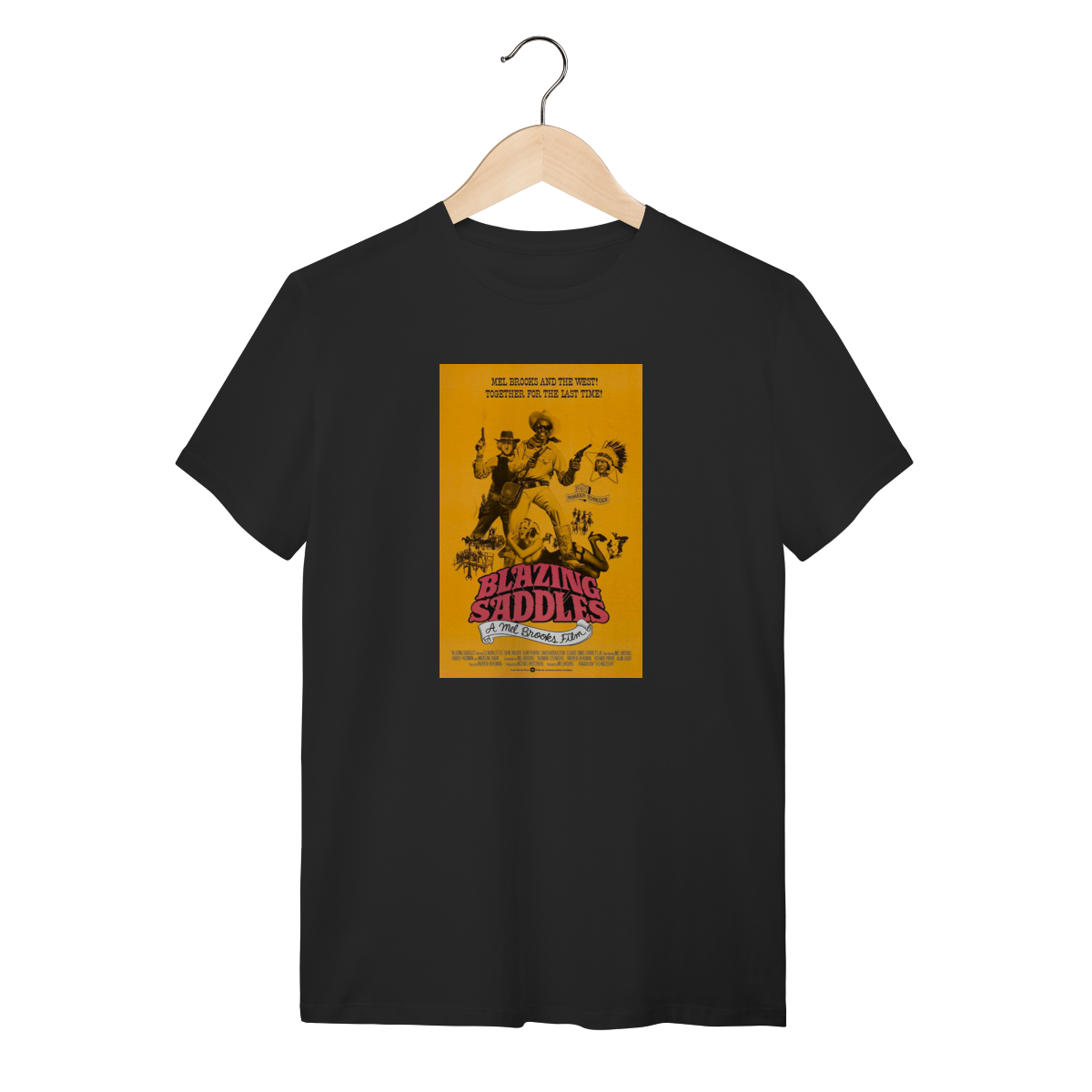 Nome do produto: Camiseta Blazing Saddles