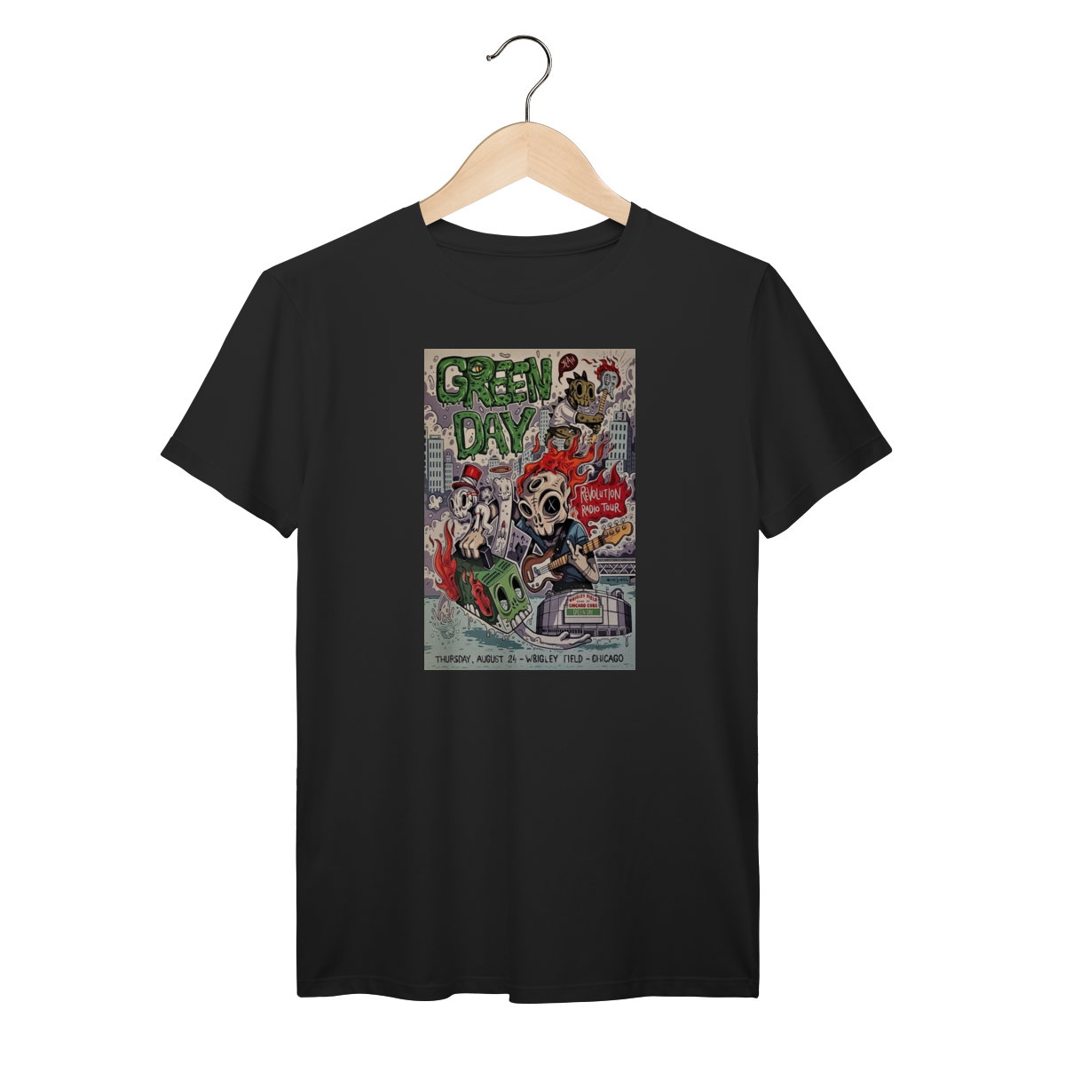 Nome do produto: Camiseta Green Day