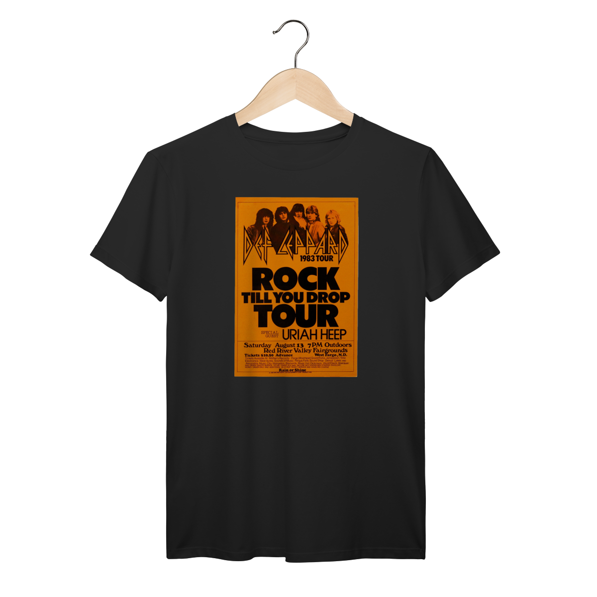 Nome do produto: Camiseta Def Leppard