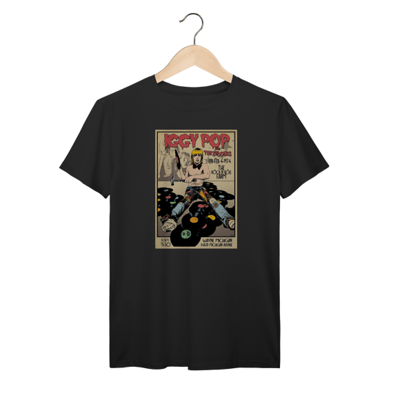 Camiseta Iggy Pop