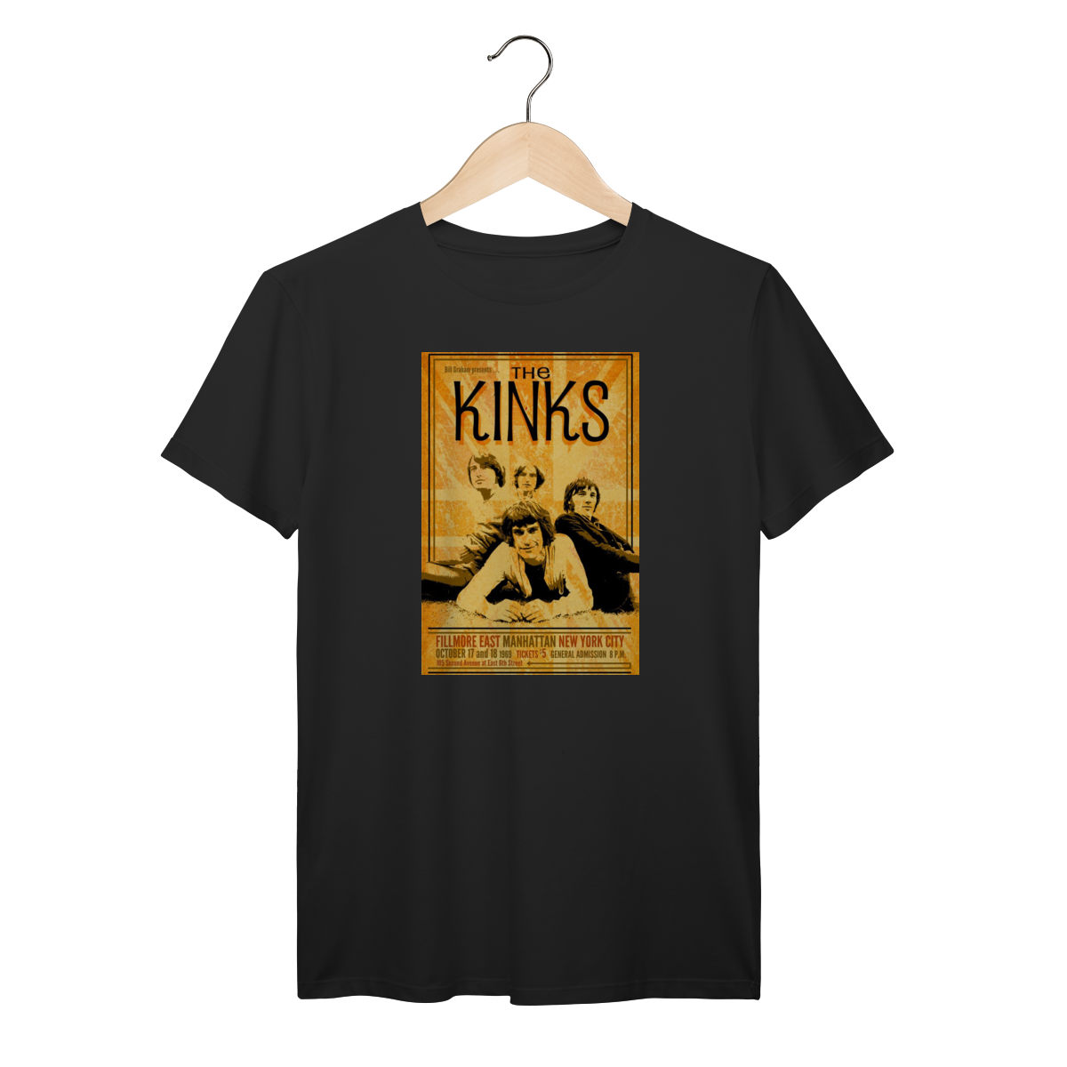 Nome do produto: Camiseta The Kinks