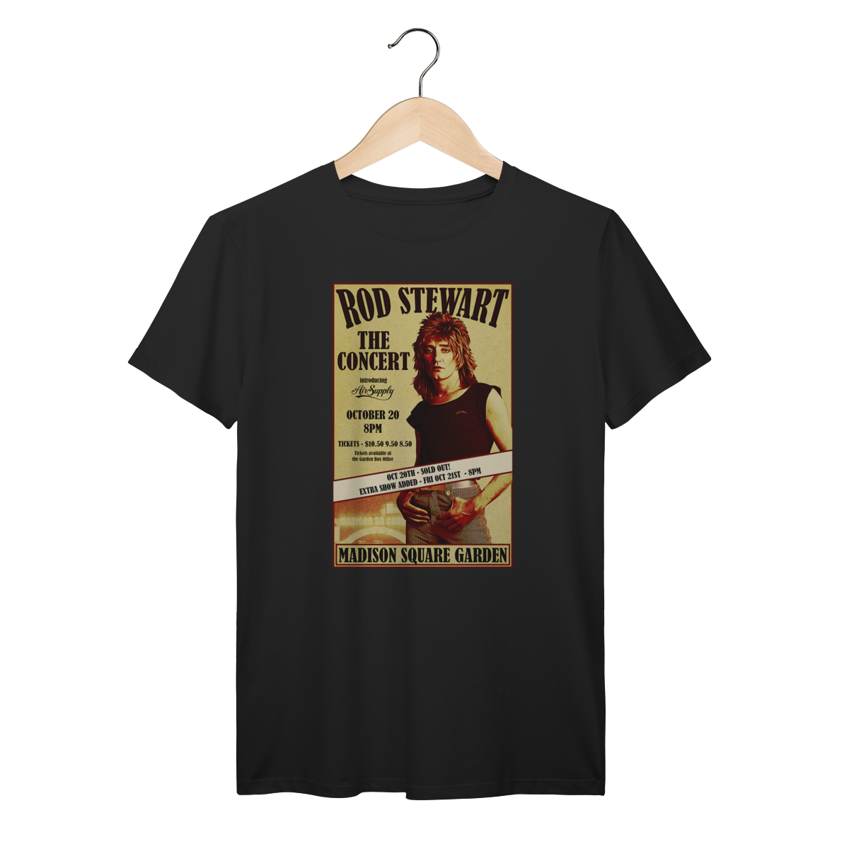 Nome do produto: Camiseta Rod Stewart