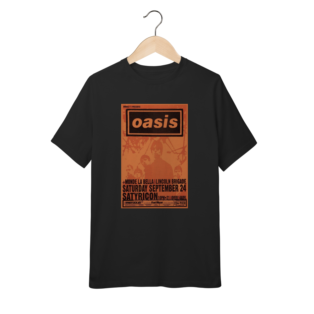 Nome do produto: Camiseta Oasis Infantil - 10 a 14