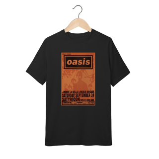 Nome do produto Camiseta Oasis Infantil - 10 a 14