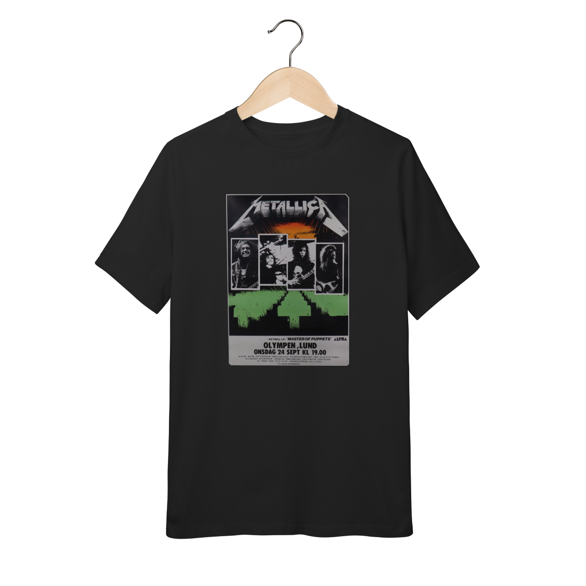 Nome do produto: Camiseta Metallica Infantil - 10 a 14