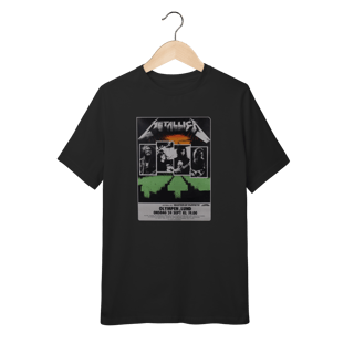 Nome do produto Camiseta Metallica Infantil - 10 a 14
