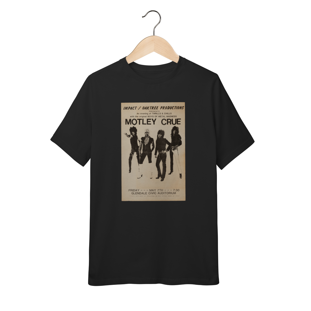 Camiseta Mötley Crüe Infantil - 10 a 14