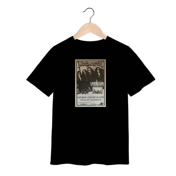 Camiseta Megadeth Infantil - 2 a 8