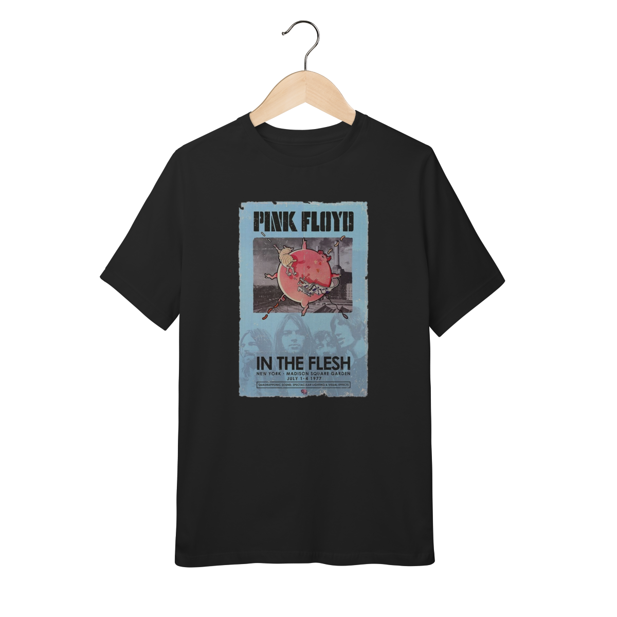 Nome do produto: Camiseta Pink Floyd Infantil - 10 a 14