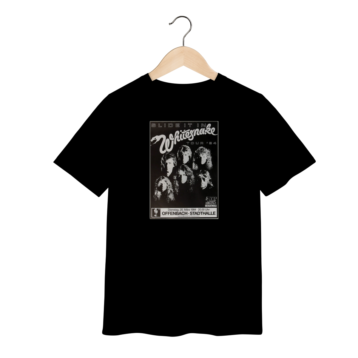 Nome do produto: Camiseta Whitesnake Infantil - 2 a 8