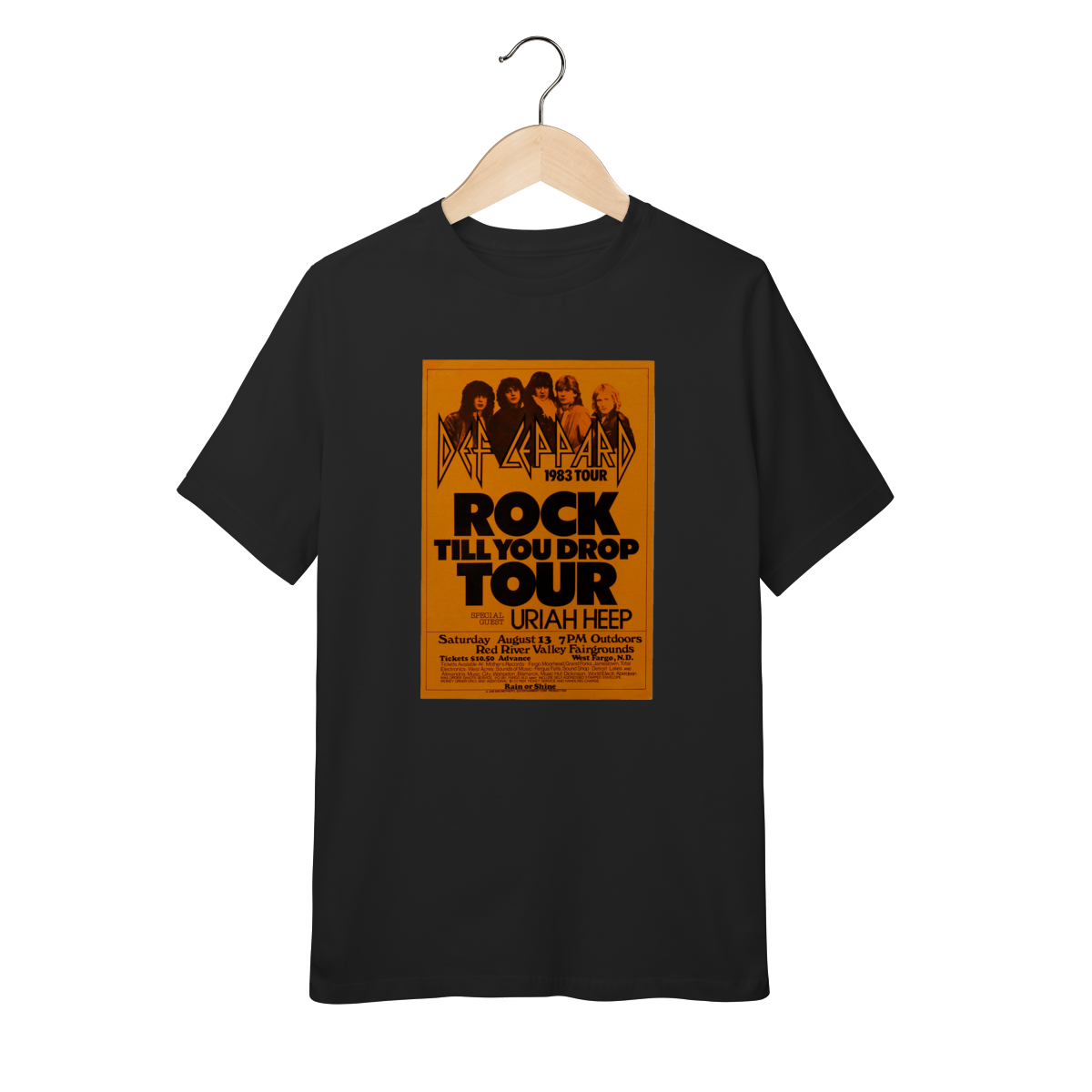 Nome do produto: Camiseta Def Leppard Infantil - 10 a 14