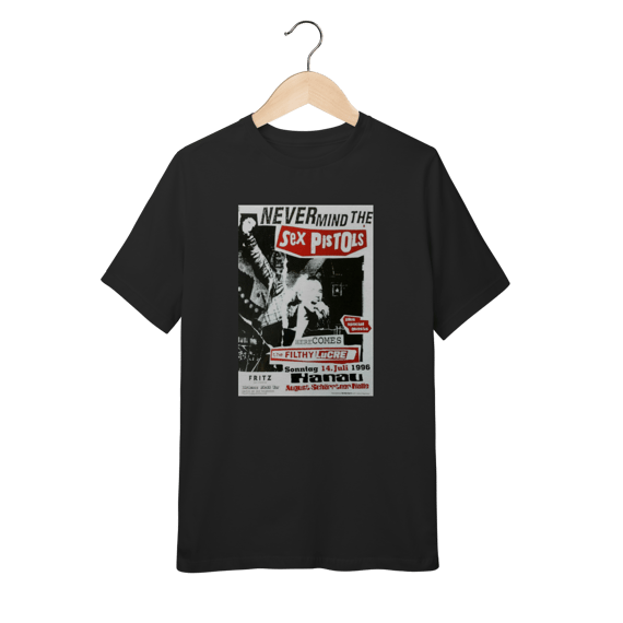 Camiseta Sex Pistols Infantil - 10 a 14