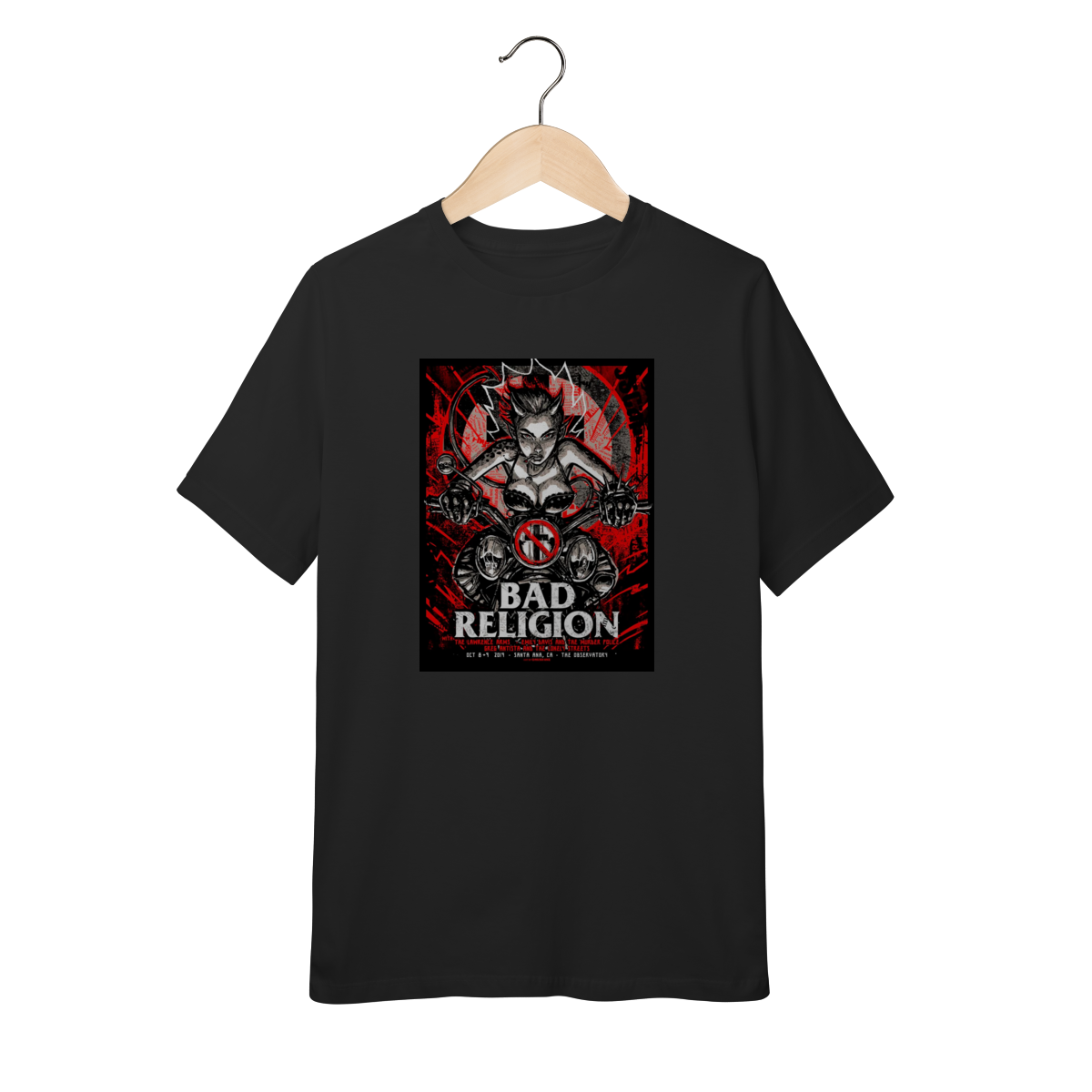 Nome do produto: Camiseta Bad Religion Infantil - 10 a 14
