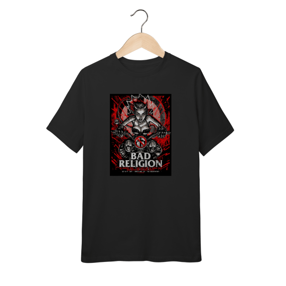 Camiseta Bad Religion Infantil - 10 a 14