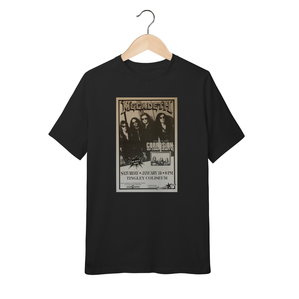 Nome do produto: Camiseta Megadeth Infantil - 10 a 14