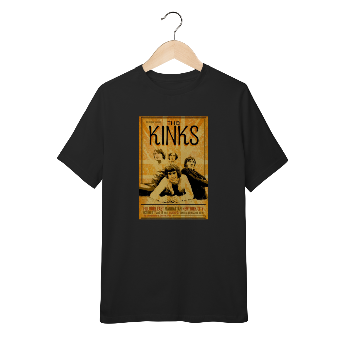 Nome do produto: Camiseta The Kinks Infantil - 10 a 14