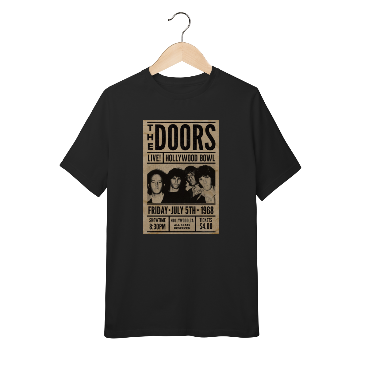 Nome do produto Camiseta The Doors Infantil - 10 a 14