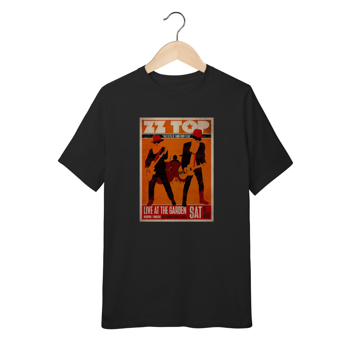 Nome do produto: Camiseta ZZ Top Infantil - 10 a 14