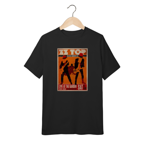 Camiseta ZZ Top Infantil - 10 a 14