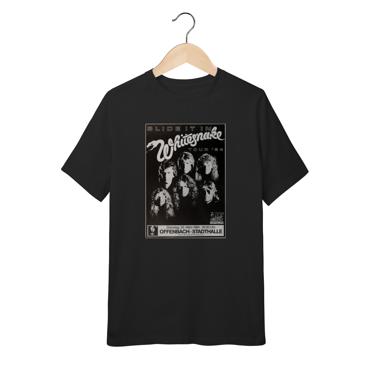 Nome do produto: Camiseta Whitesnake Infantil - 10 a 14