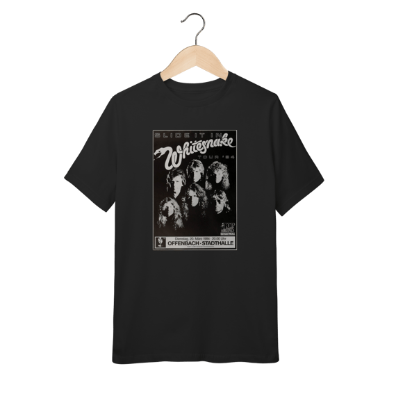 Camiseta Whitesnake Infantil - 10 a 14