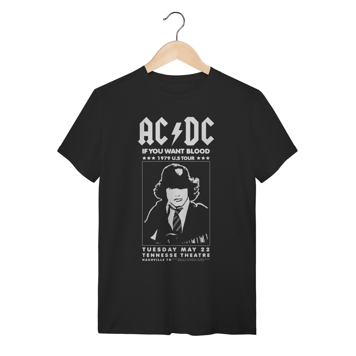 Nome do produto: Camiseta AC/DC