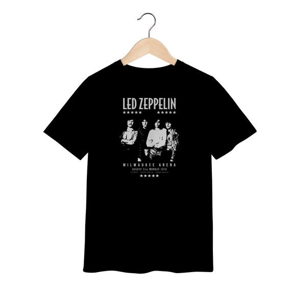 Camiseta Led Zeppelin Infantil - 2 a 8