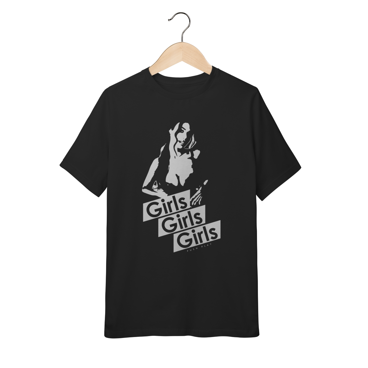 Nome do produto Camiseta Girls Girls Girls Infantil - 10 a 14