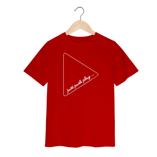 Nome do produto Camiseta Just Push Play ... Infantil - 2 a 8