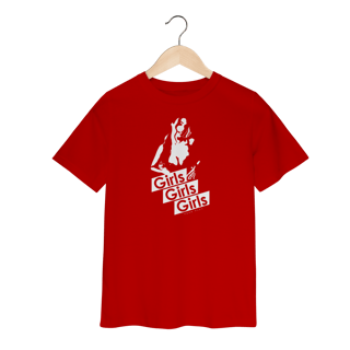 Nome do produto Camiseta Girls Girls Girls Infantil - 2 a 8