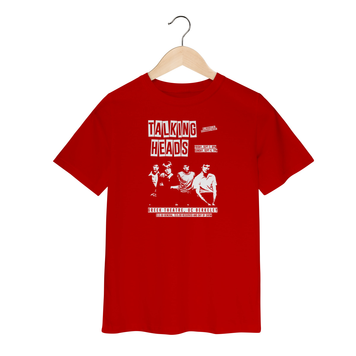 Nome do produto Camiseta Talking Heads Infantil - 2 a 8 