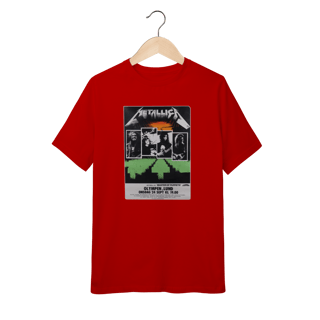 Nome do produto Camiseta Metallica Infantil - 10 a 14