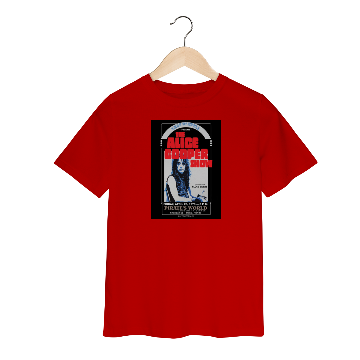 Nome do produto Camiseta Alice Cooper Infantil - 2 a 8