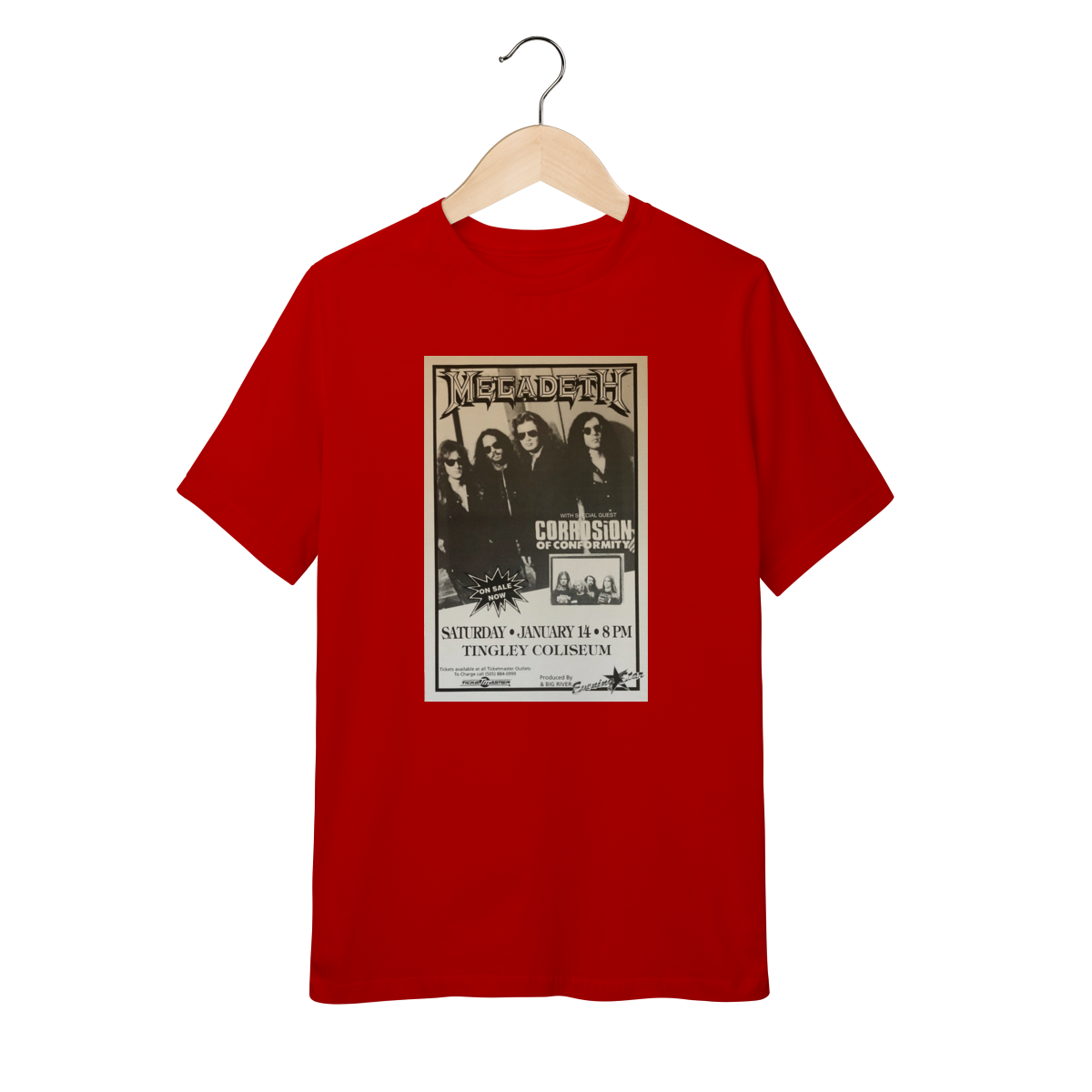 Nome do produto Camiseta Megadeth Infantil - 10 a 14