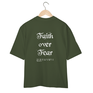Nome do produto Faith over Fear Oversized