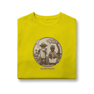 Nome do produto Camiseta Infantil Pretos Velhos Quality (10 a 14)