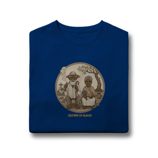 Nome do produto Camiseta Infantil Pretos Velhos Quality (10 a 14)