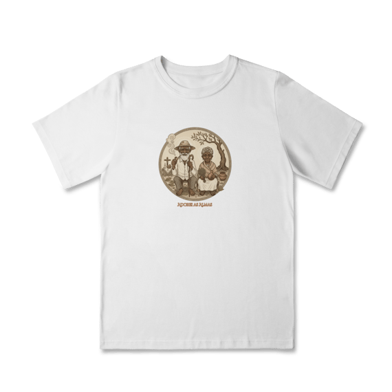 Camiseta Infantil Pretos Velhos Quality (2 a 8)