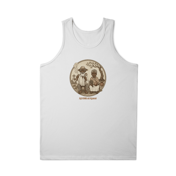 Regata Masculina Pretos Velhos Quality