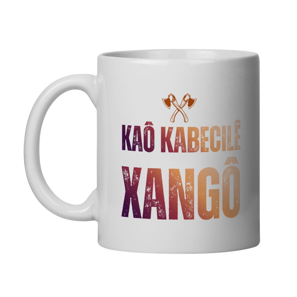 Nome do produto: Caneca Xangô Bicolor