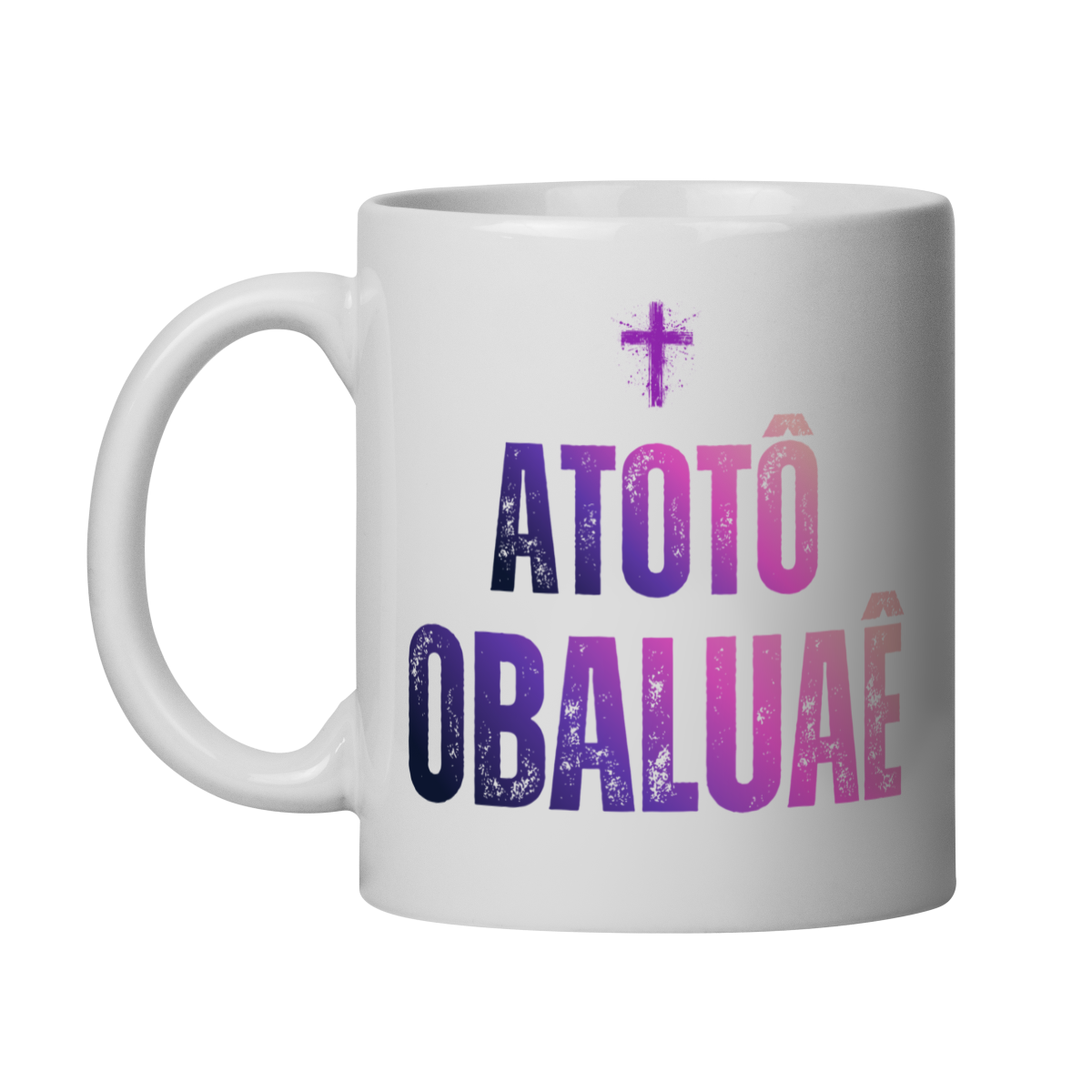 Nome do produto: Caneca Obaluaê Bicolor