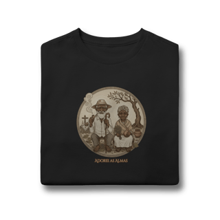 Nome do produto Camiseta Infantil Pretos Velhos Quality (10 a 14)