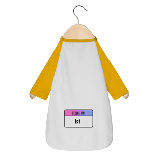 Nome do produto Camisa Pet Dog hello i am bi