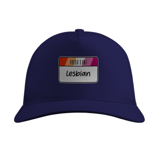 Nome do produto Boné hello i am Lesbian