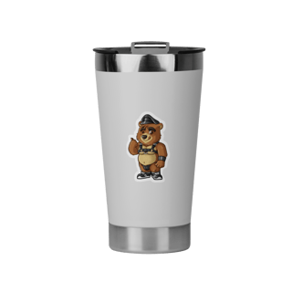 Nome do produto Copo Térmico ursinho badass