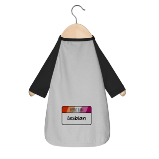 Nome do produto Camisa Pet Dog hello i am Lesbian