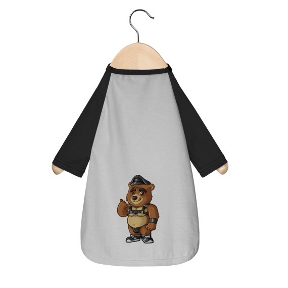 Camisa Pet Dog ursinho badass