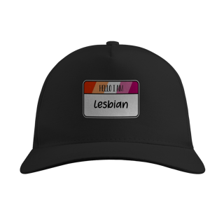 Nome do produto Boné hello i am Lesbian